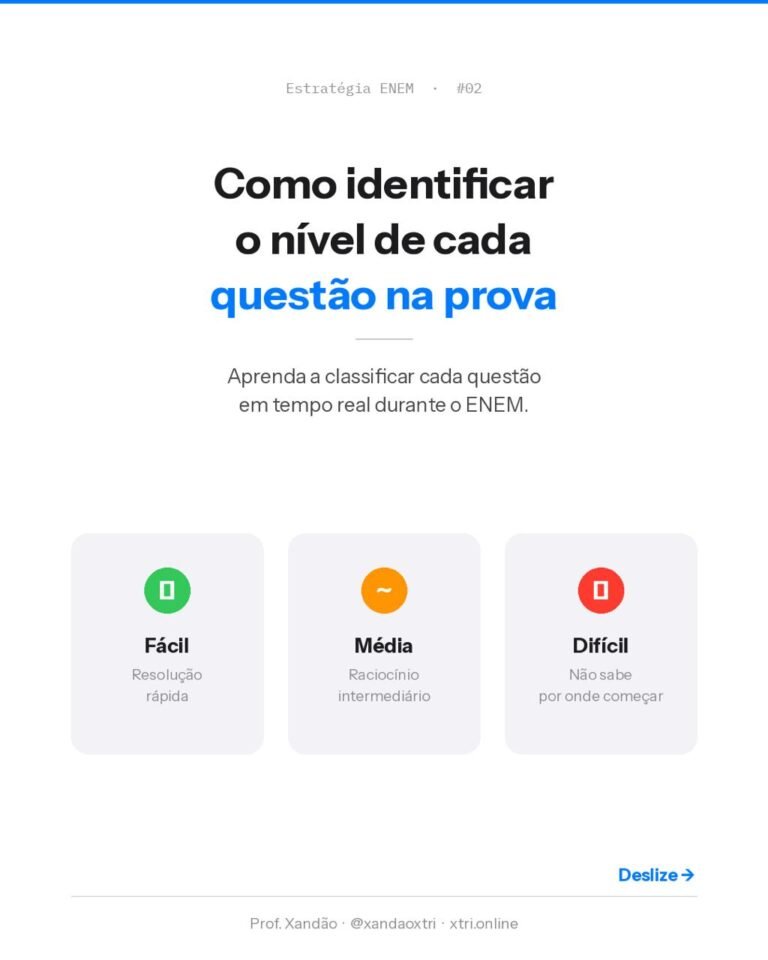 X-TRI Mentoria ENEM para Sua Escola