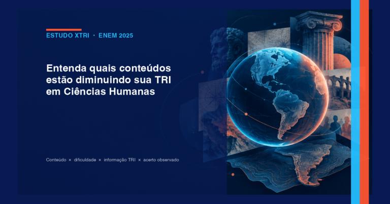 Conteúdos que diminuem a TRI em Ciências Humanas no ENEM